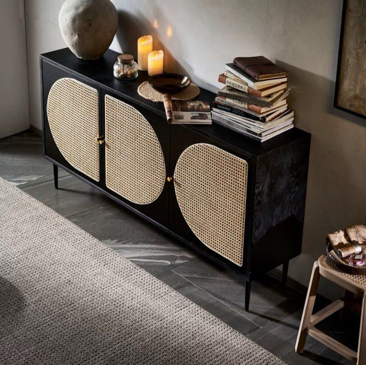 AUZO Modern Solid Wood Sideboard - Radical Homes Singapore