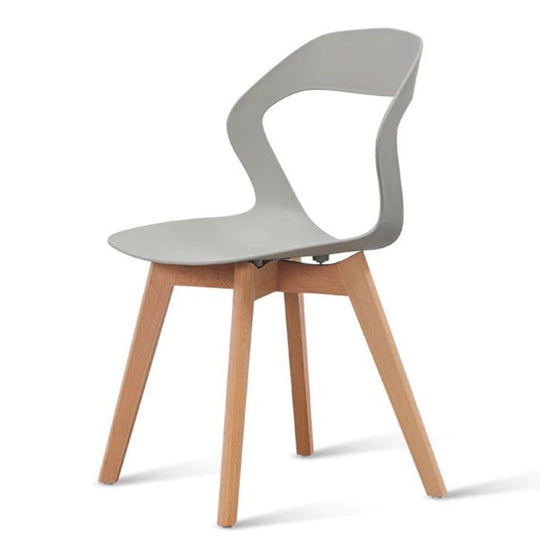 ZYRADOX Armless Cozy Dining Chair (set of 2) - Cassa Haus Singapore