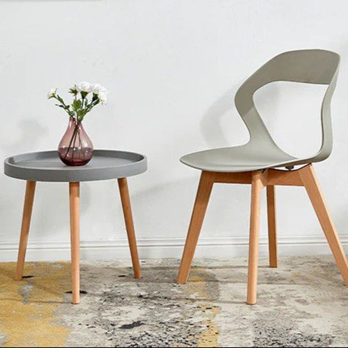 REVAN Armless Cozy Dining Chair (set of 2) - Radical Homes Singapore