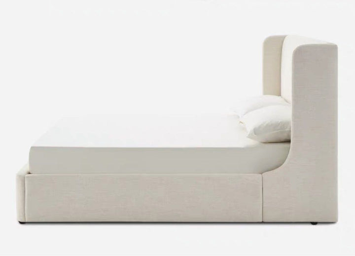 CONSTANCE Modern Fabric Bedframe - Radical Homes Singapore