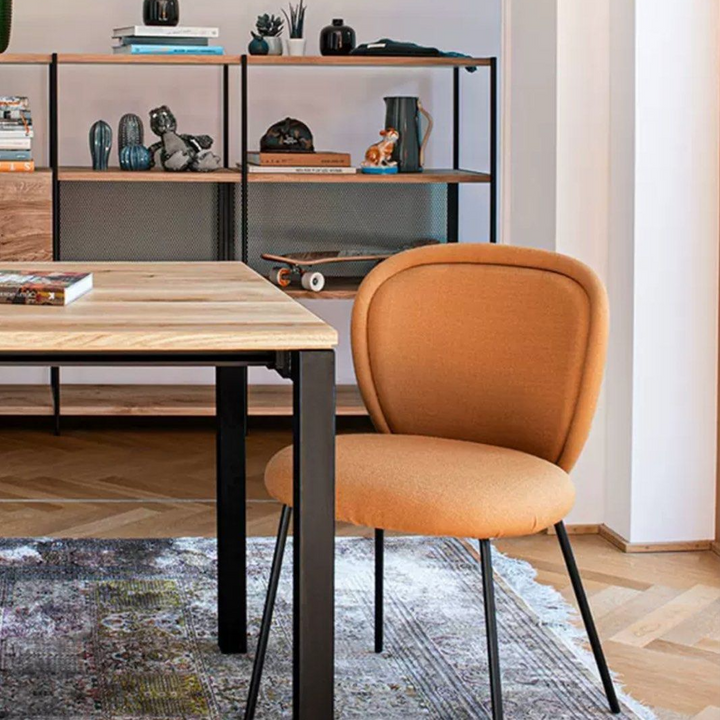 HENRY Modern Velvet Dining Chair - Radical Homes Singapore