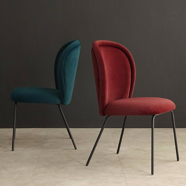 HENRY Modern Velvet Dining Chair - Radical Homes Singapore