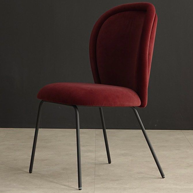 HENRY Modern Velvet Dining Chair - Radical Homes Singapore