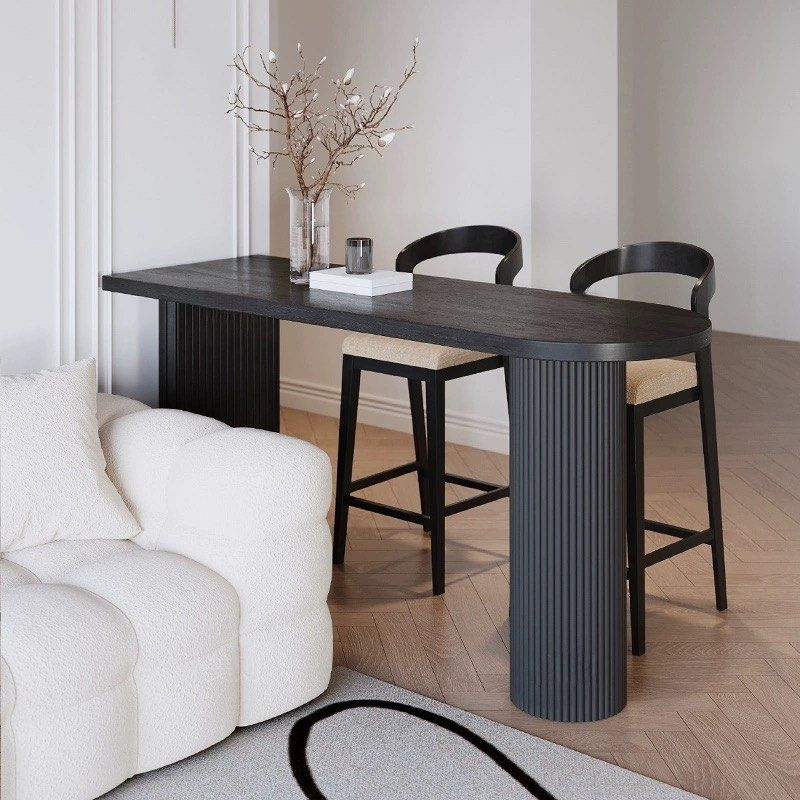GINZA Modern Solid Wood Bar Table & Stools - Radical Homes Singapore