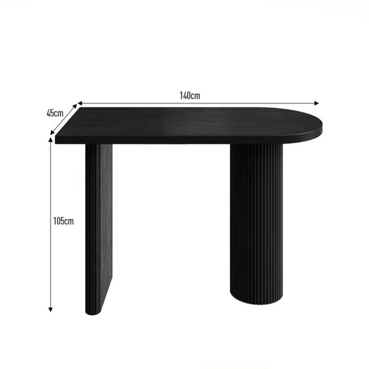 GINZA Modern Solid Wood Bar Table & Stools - Radical Homes Singapore