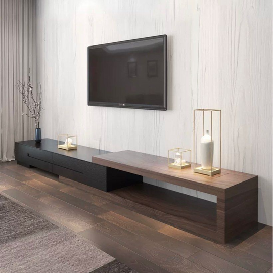 ZAVEN Modern Wood TV Console - Cassa Haus Singapore