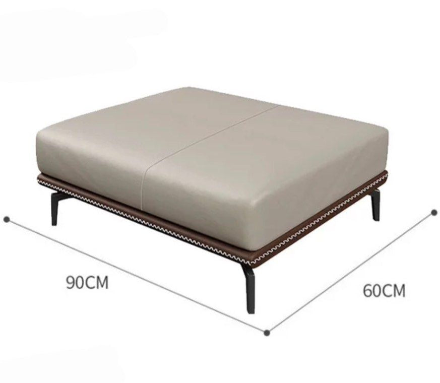TAVELLO Modern Genuine Leather Sofa - Radical Homes Singapore