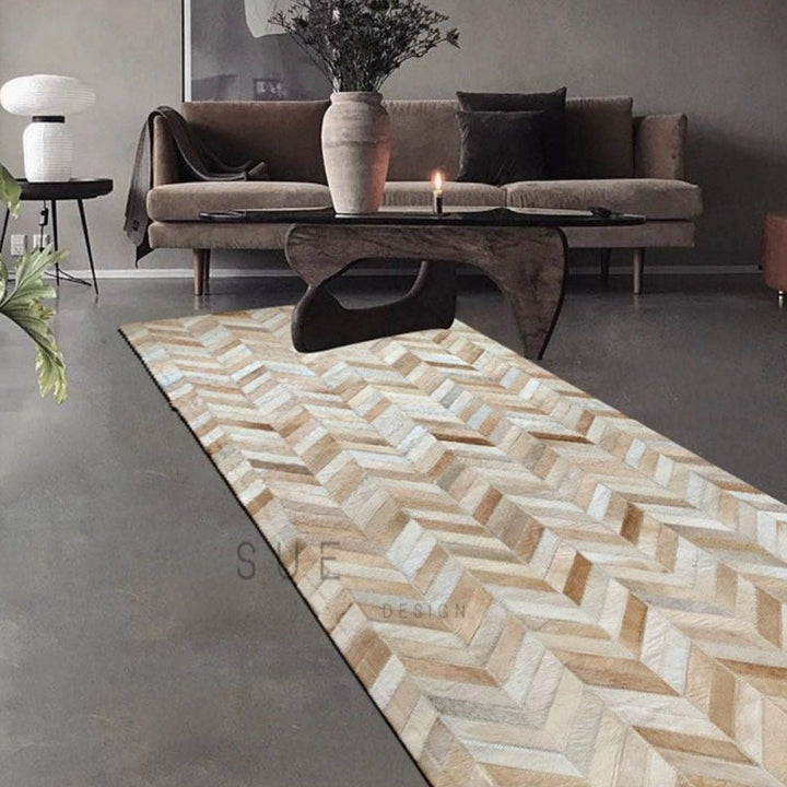 VARETHIEL Modern Cowhide Rug - Cassa Haus Singapore