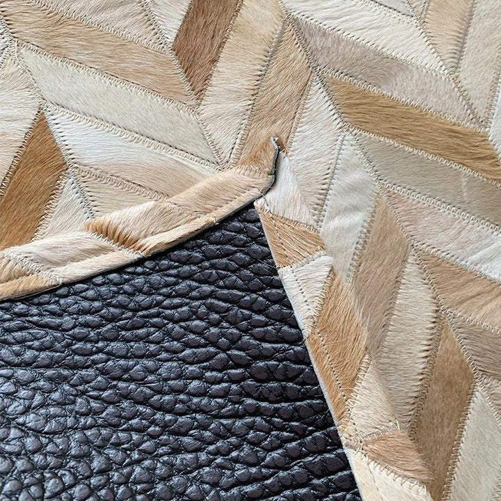 VARETHIEL Modern Cowhide Rug - Cassa Haus Singapore