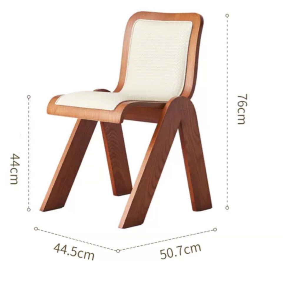 KALLARK Modern Leather Dining Chair - Radical Homes Singapore