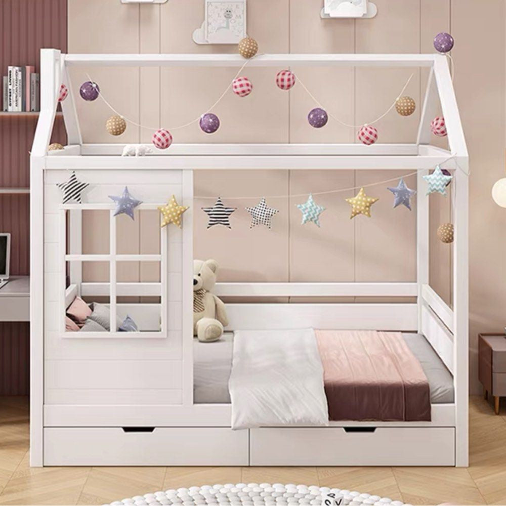 COVEN Modern Kids Storage Bedframe - Radical Homes Singapore