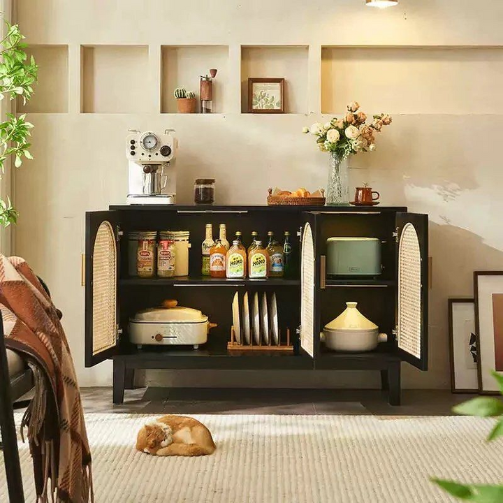 AMPARO Rattan Sideboard - Radical Homes Singapore