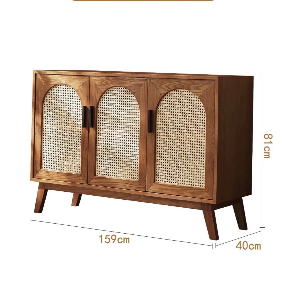 AMPARO Rattan Sideboard - Radical Homes Singapore