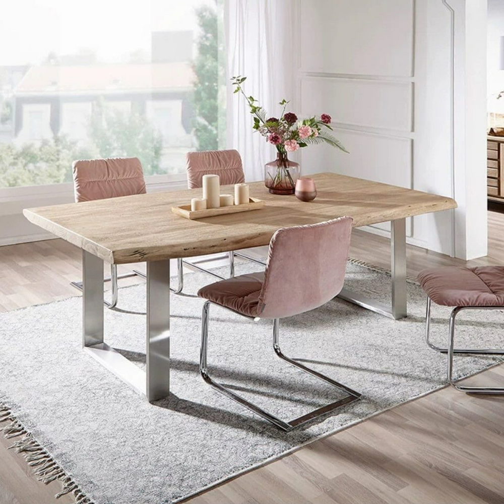 ROSADO Modern Solid Wood Dining/Study Table - Radical Homes Singapore