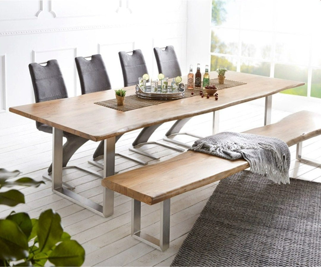 ROSADO Modern Solid Wood Dining/Study Table - Radical Homes Singapore