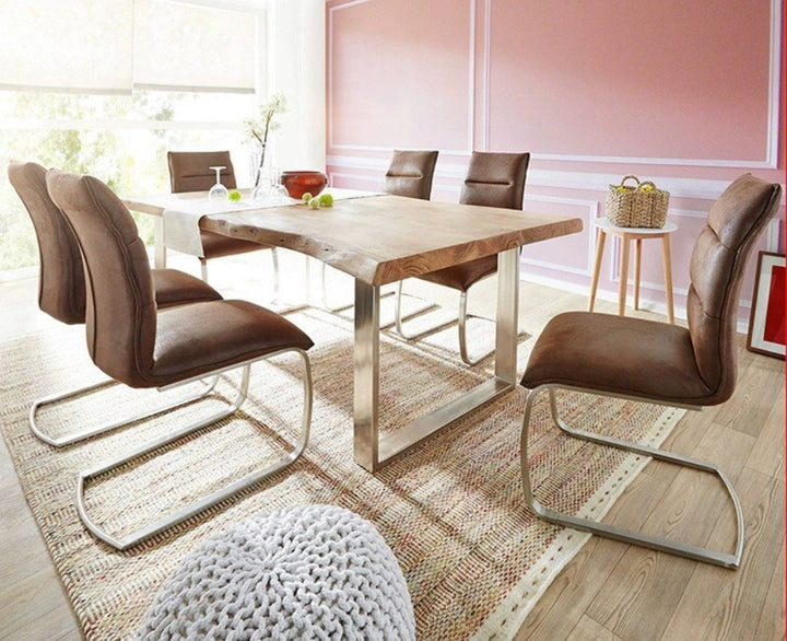 ROSADO Modern Solid Wood Dining/Study Table - Radical Homes Singapore