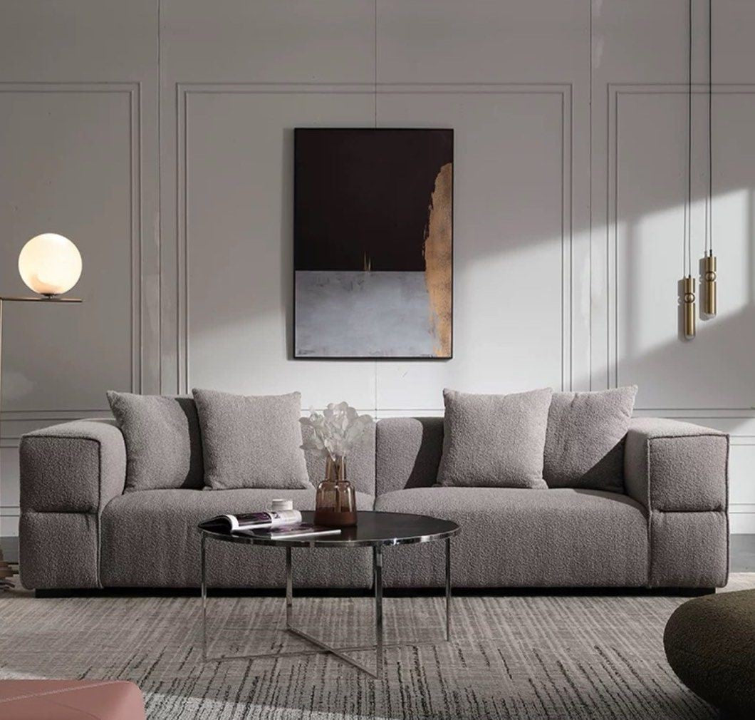 VERISSI Modern Boucle Sofa - Radical Homes Singapore