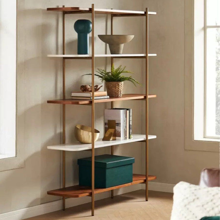 SAMIRE Modern Display Shelf - Radical Homes Singapore