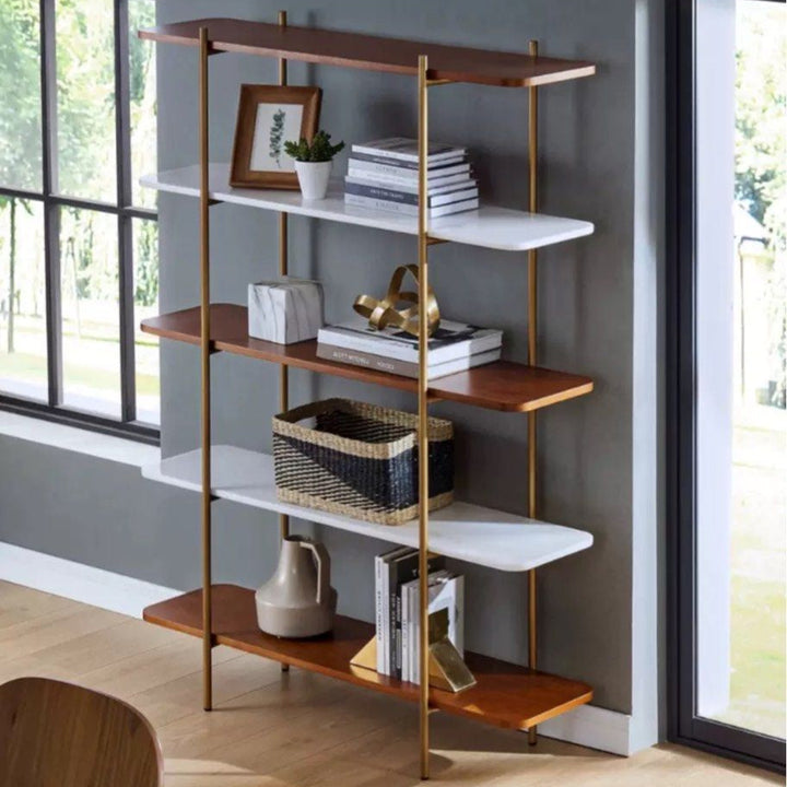 SAMIRE Modern Display Shelf - Radical Homes Singapore