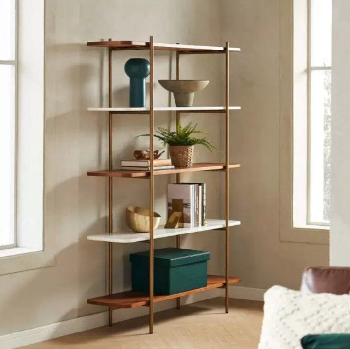 SAMIRE Modern Display Shelf - Radical Homes Singapore