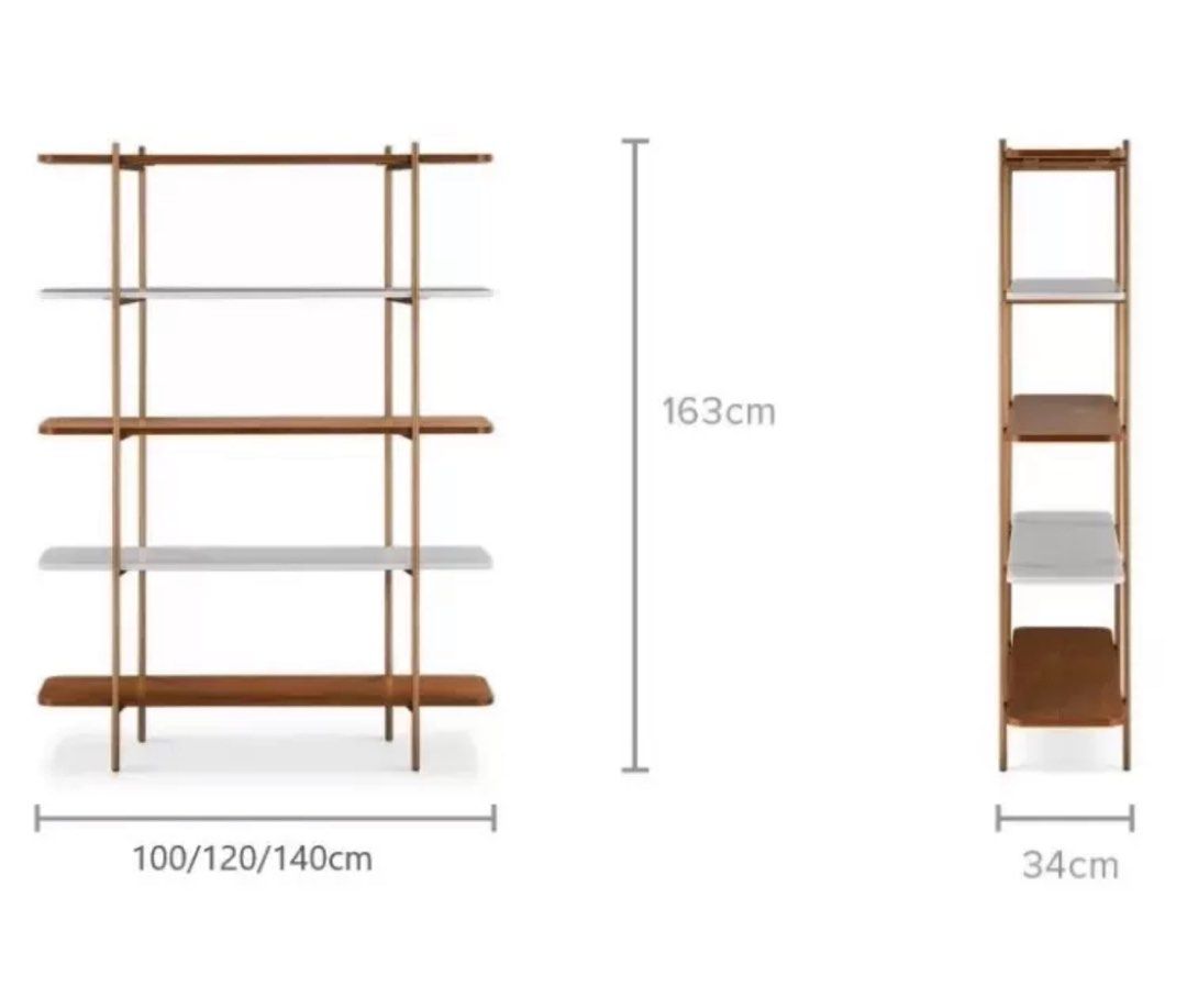 SAMIRE Modern Display Shelf - Radical Homes Singapore