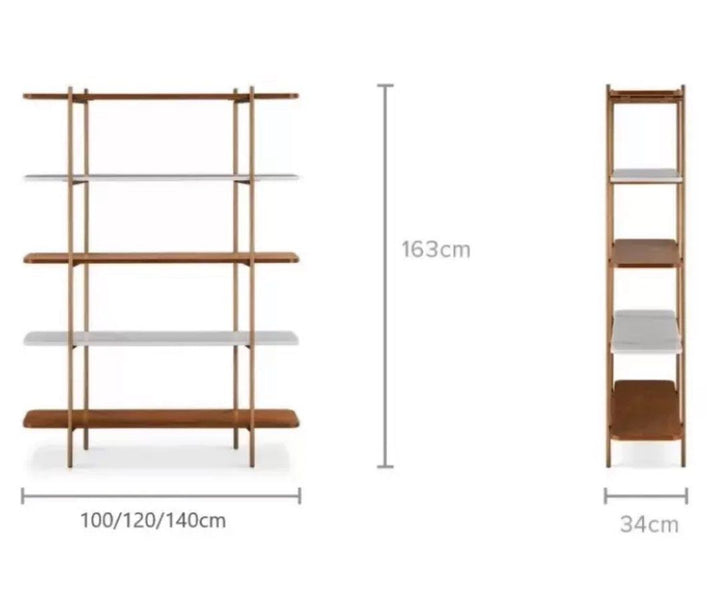 SAMIRE Modern Display Shelf - Radical Homes Singapore