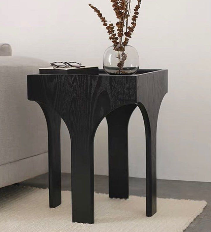 BABAEV Modern Wood Side Table - Radical Homes Singapore