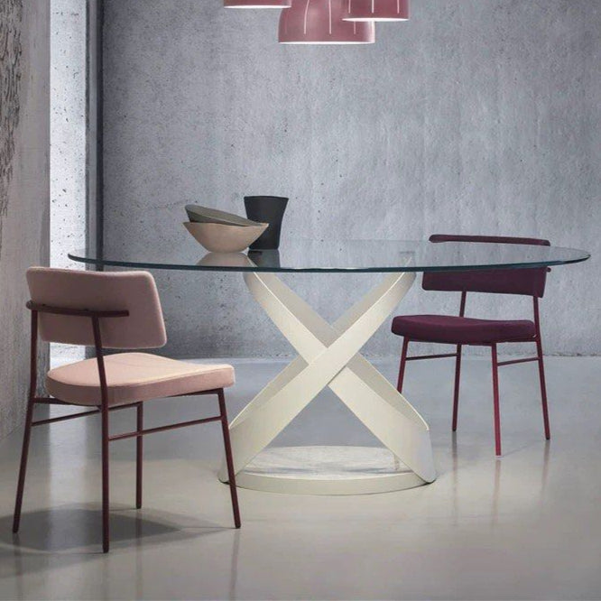 DANNY Modern Velvet Dining Chair - Radical Homes Singapore