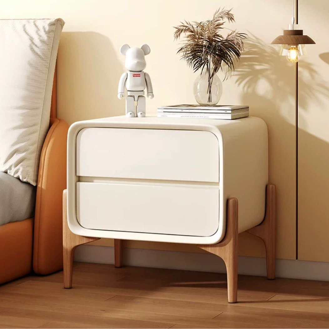 JIMMY Cream Side Table - Radical Homes Singapore