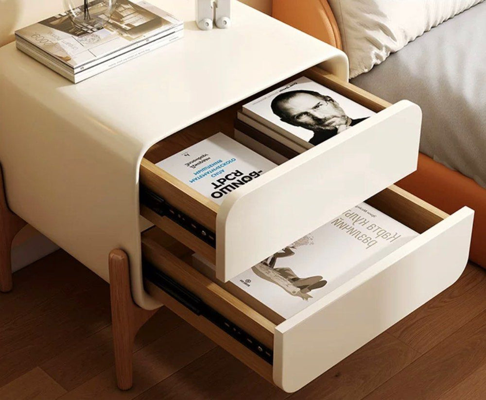 JIMMY Cream Side Table - Radical Homes Singapore
