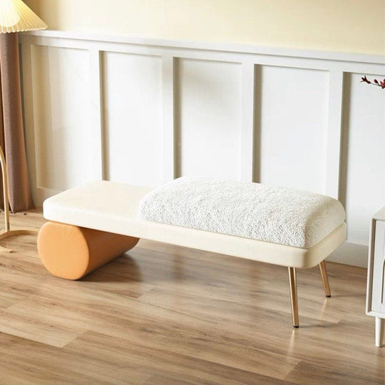 ZARVENA Modern Fabric Bench - Cassa Haus Singapore