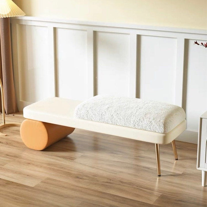 ZARVENA Modern Fabric Bench - Cassa Haus Singapore