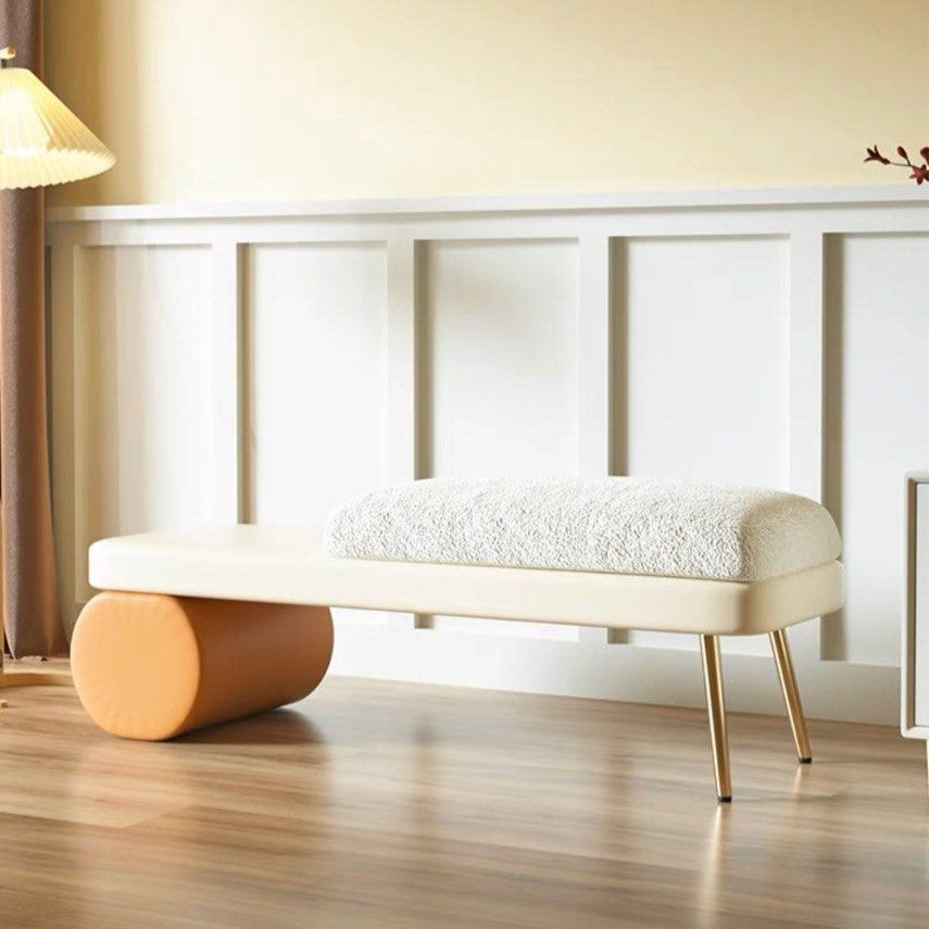ZARVENA Modern Fabric Bench - Cassa Haus Singapore