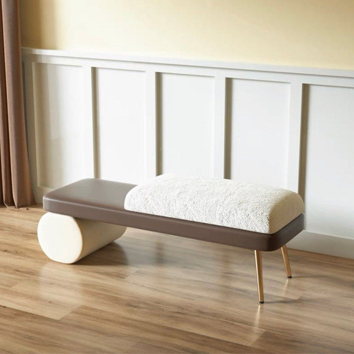 ZARVENA Modern Fabric Bench - Cassa Haus Singapore