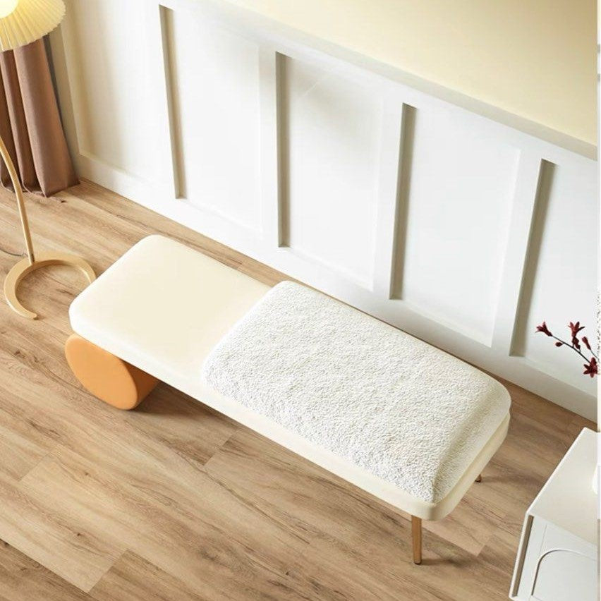 ZARVENA Modern Fabric Bench - Cassa Haus Singapore