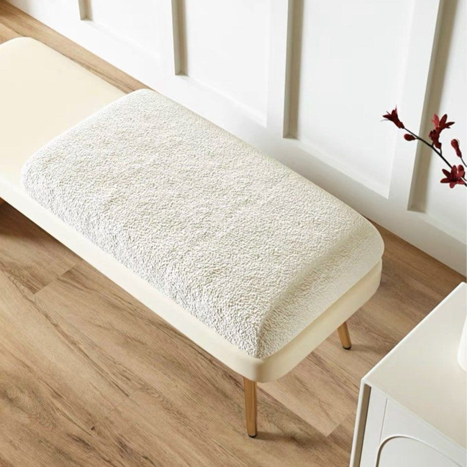 ZARVENA Modern Fabric Bench - Cassa Haus Singapore