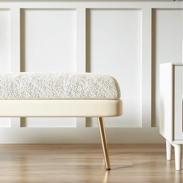 ZARVENA Modern Fabric Bench - Cassa Haus Singapore