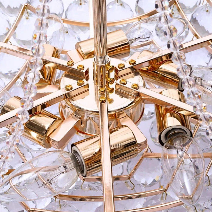 DAIMON Modern Crystal Chandelier - Radical Homes Singapore