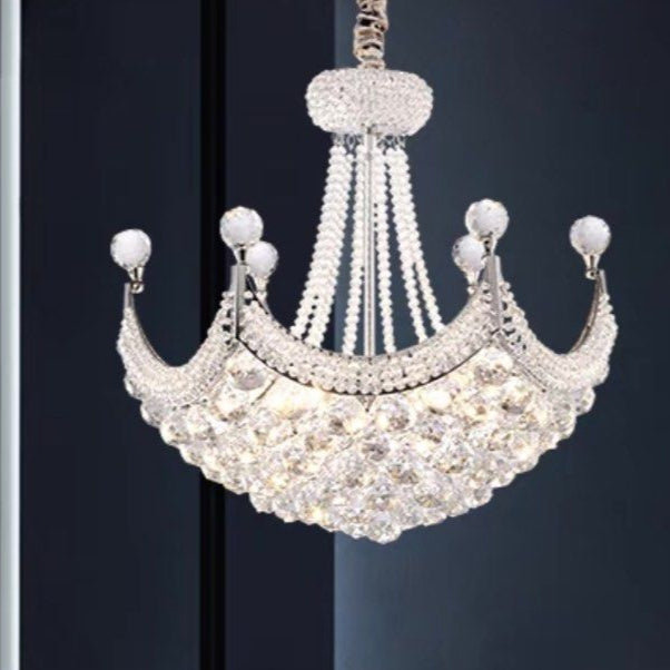 DAIMON Modern Crystal Chandelier - Radical Homes Singapore