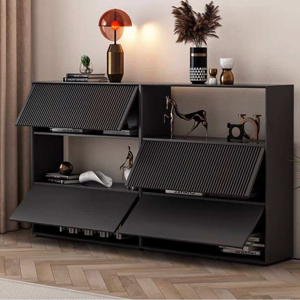 HUTTON Japandi Shelving Cabinet - Radical Homes Singapore