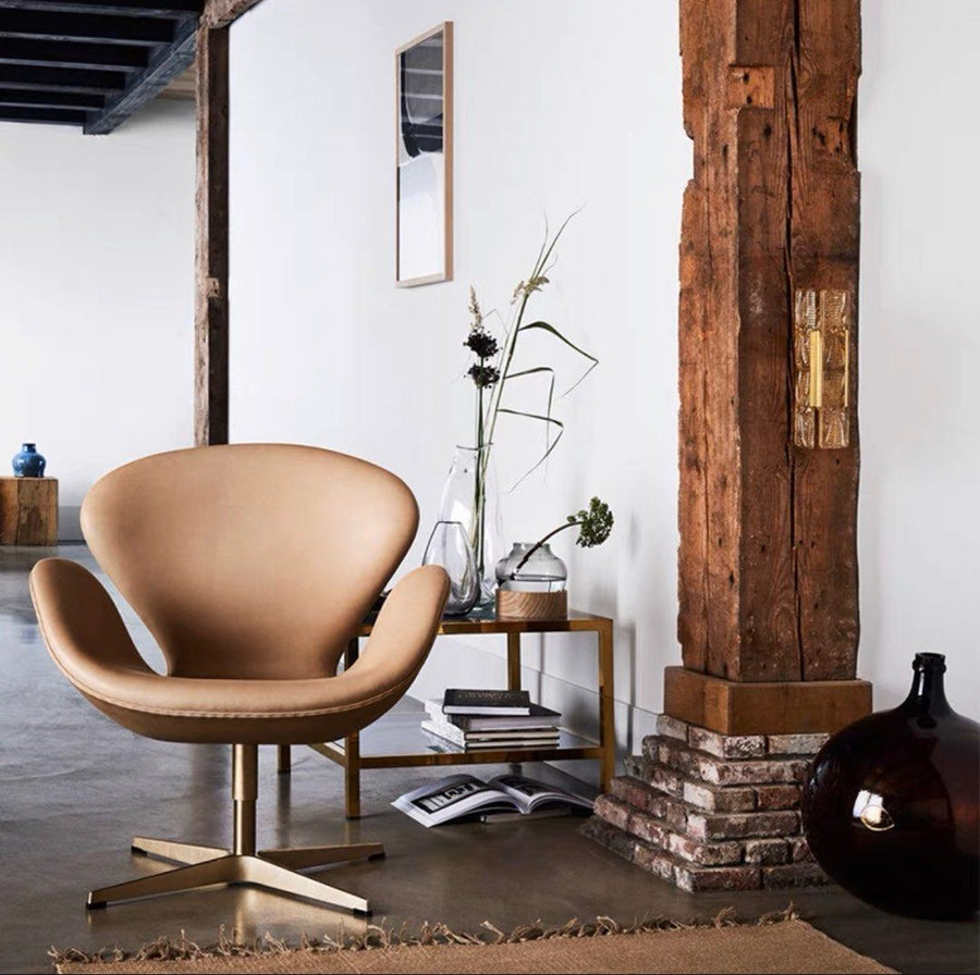 GREER Leather Office/Lounge Chair - Radical Homes Singapore