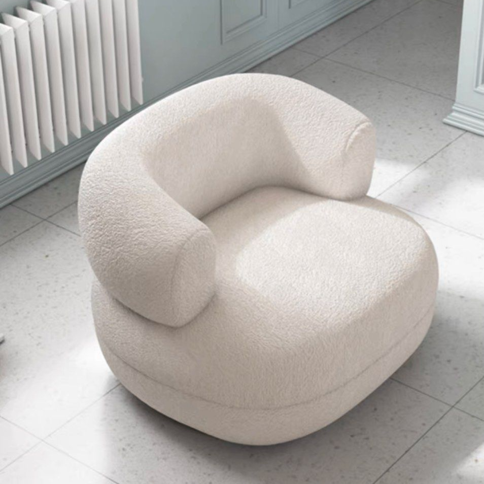 SIENNA Modern Boucle Lounge Chair - Radical Homes Singapore