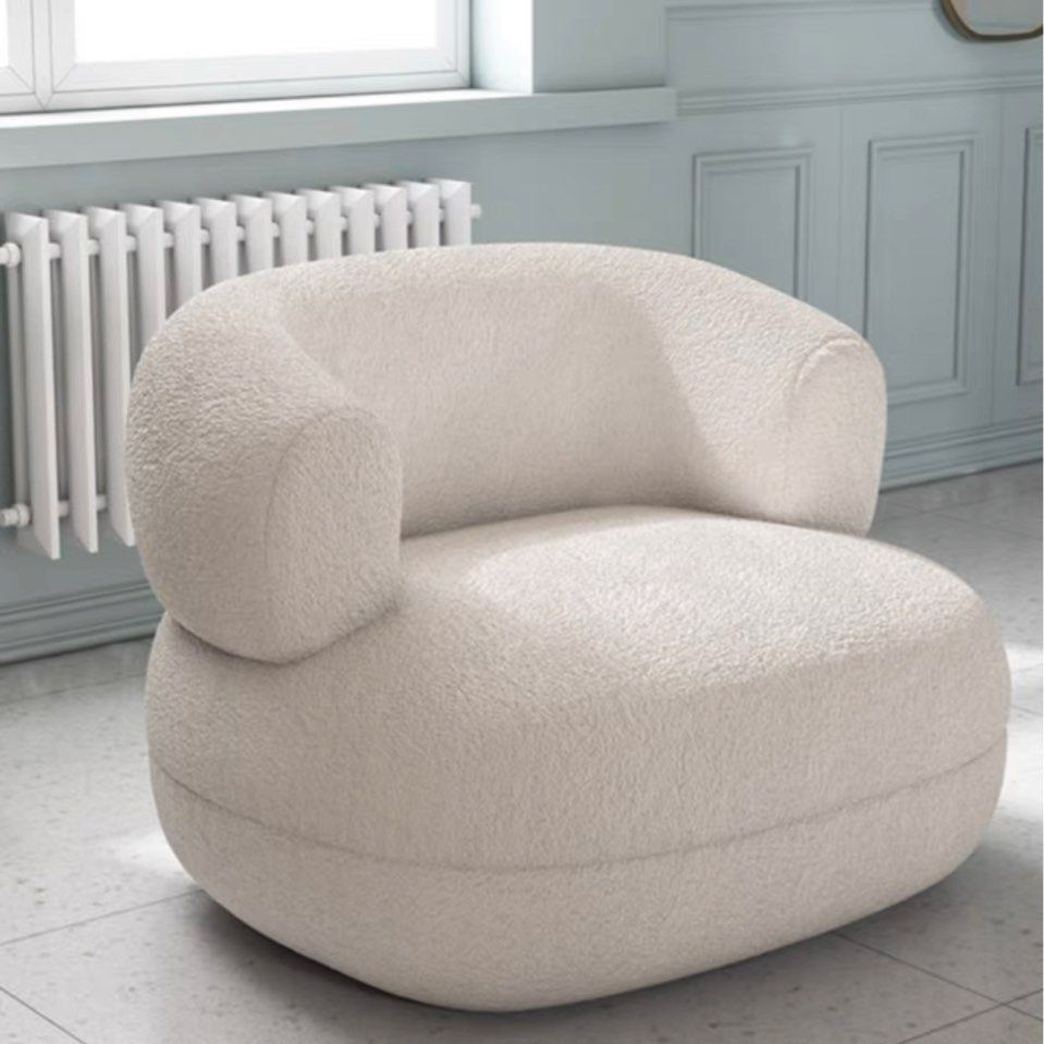 SIENNA Modern Boucle Lounge Chair - Radical Homes Singapore