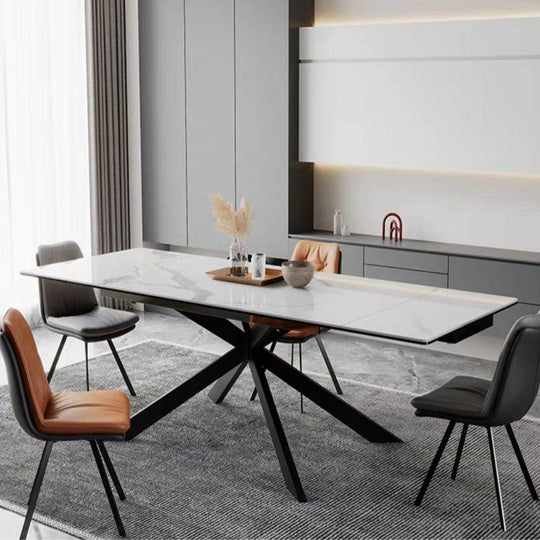ZAVERO Modern Extendable Dining Table - Cassa Haus Singapore