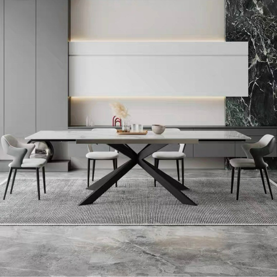 KRASNIQI Modern Extendable Dining Table - Radical Homes Singapore