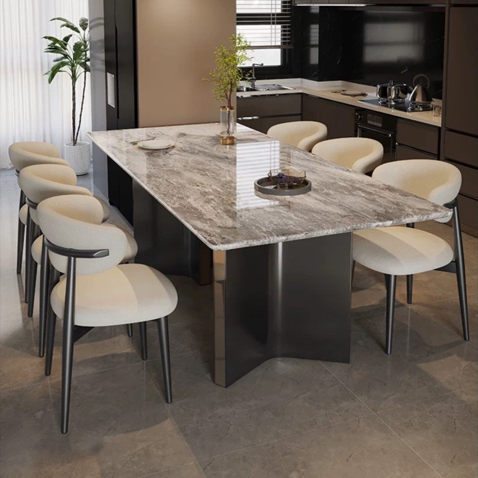 JADEIN Modern Marble Dining Table - Radical Homes Singapore