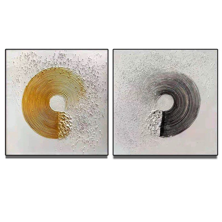DAWSON Abstract Oil Painting - Radical Homes Singapore
