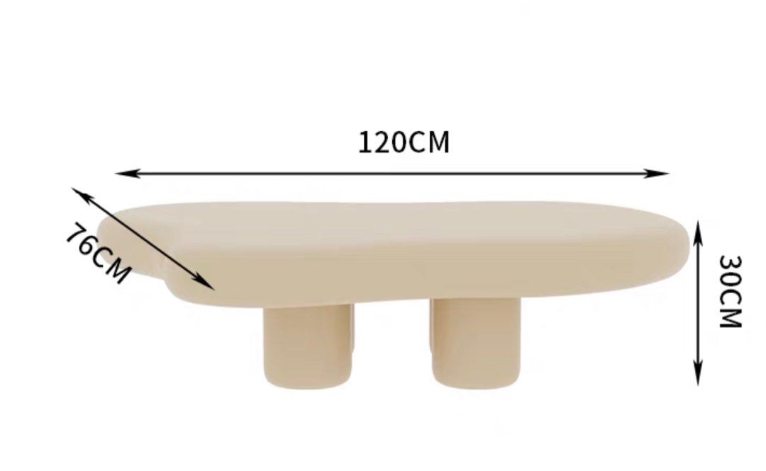 ARTIC Modern Coffee Table - Radical Homes Singapore