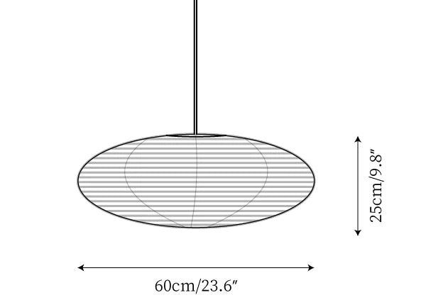 GINZA Modern Japanese Paper Pendant Light