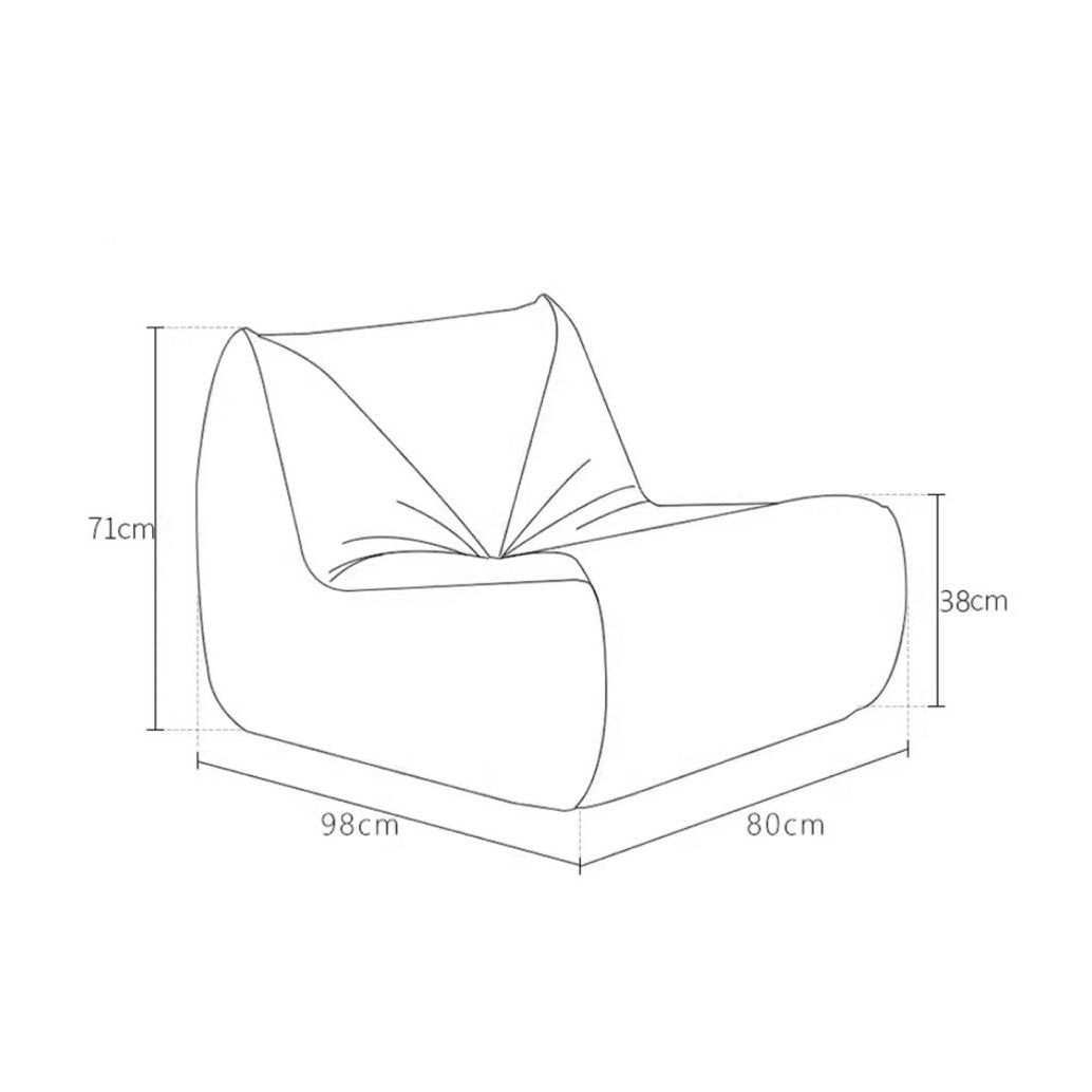 SORAQ Modern Spill Resistant Lounge Chair